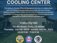 Cooling Center Flyer